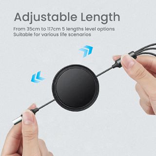 UNICORD 3-in-2 Retractable USB Fast Charging Cable 03