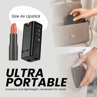 Universal Travel Adapter AC + 2 Type C Charger 06