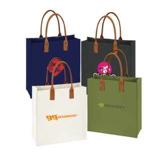 URBAN Felt 2 Tone Tote Bag - M 01