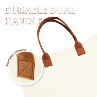 URBAN Felt 2 Tone Tote Bag - M 04
