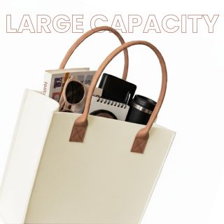 URBAN Felt 2 Tone Tote Bag - M 03