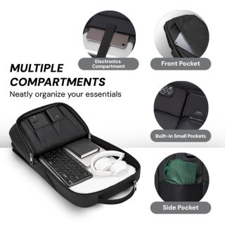 URBANIX Laptop Backpack with External USB Port 03