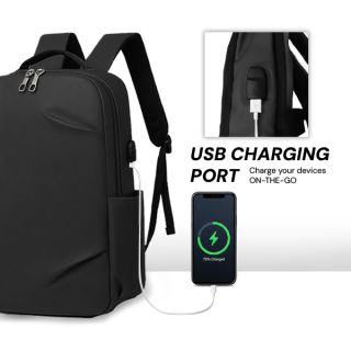 URBANIX Laptop Backpack with External USB Port 05
