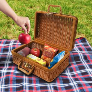 RATTAN Retro Basket for Gifts Set - L 02
