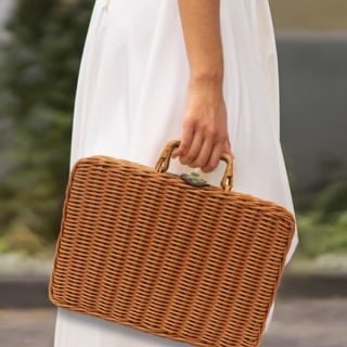 RATTAN Retro Basket for Gifts Set - L 03