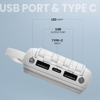 VOLT Power Bank with Built-in 4 Cables - 10000mAh 04