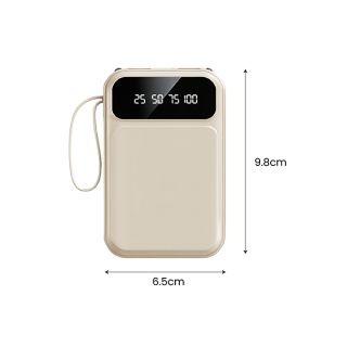 VOLT Power Bank with Built-in 4 Cables - 10000mAh 10
