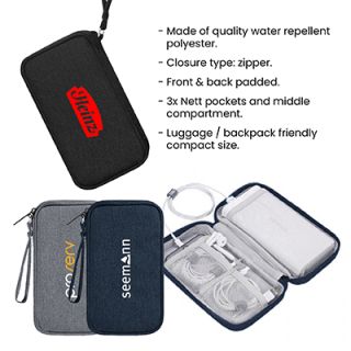 Water Repellent Polyester Gadget Pouch 08