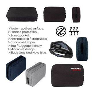 Water Repellent Travel Gadget Pouch 09