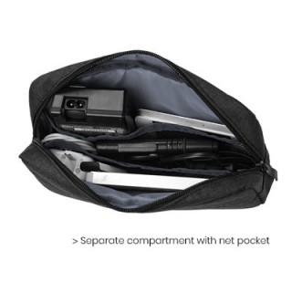 Water Repellent Travel Gadget Pouch - L Size