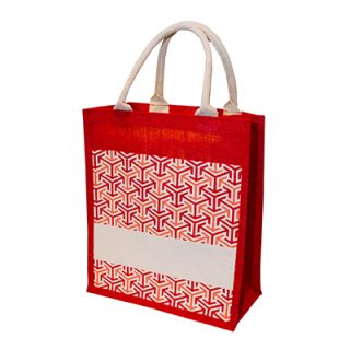 Weave Laminated Jute Bag (300x350x150) 04