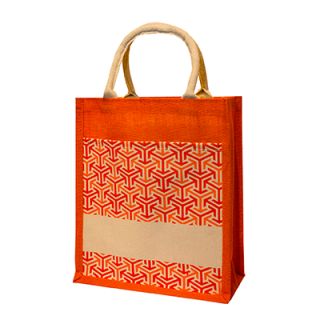 Weave Laminated Jute Bag (300x350x150) 05