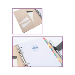 Weave PU Organizer - A5 Size 05