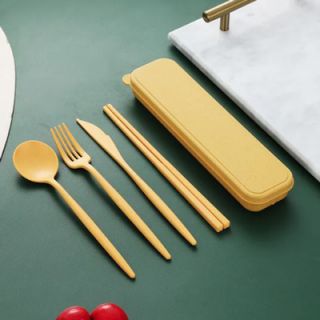 WHEAT 4-in-1 Colour Eco-Cutlery Set 05