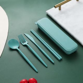 WHEAT 4-in-1 Colour Eco-Cutlery Set 07