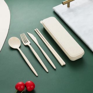 WHEAT 4-in-1 Colour Eco-Cutlery Set 08