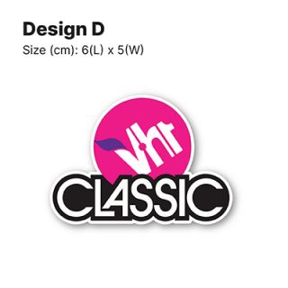 White Acrylic Name Tag with Magnetic Back 06