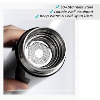 WOOD Premium Stainless Steel Thermos - 500ml 07