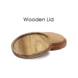 Wooden Cap Ceramic Mug - 450ml 06