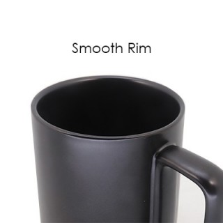 Wooden Cap Ceramic Mug - 450ml 08