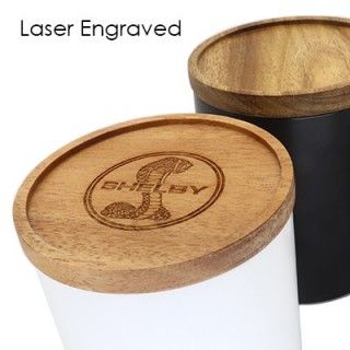 Wooden Cap Ceramic Mug - 450ml 09