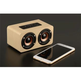 Wooden PURE Sound Bluetooth Speaker with Built-in Battery 03