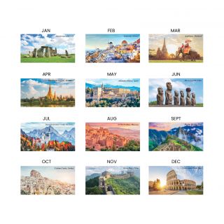 World Stories Desk Calendar 2026 04