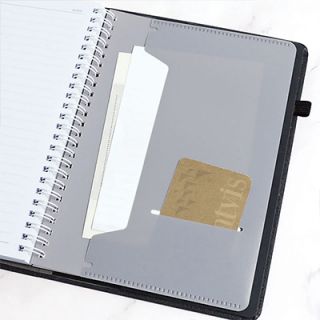 Worldview Wire-O Thermal PU Leather Notebook - A5 Size 07