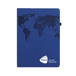 Worldview Wire-O Thermal PU Leather Notebook - A5 Size 01
