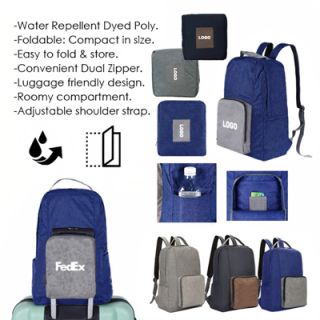 XL Holiday Foldable Canvas Travel Backpack 07