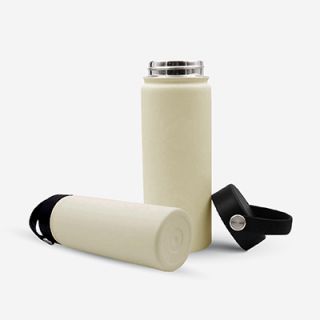 YOUNG Double Wall Stainless Steel Flask with Handle - 600ml 03
