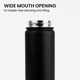 YOUNG Double Wall Stainless Steel Flask with Handle - 600ml 04
